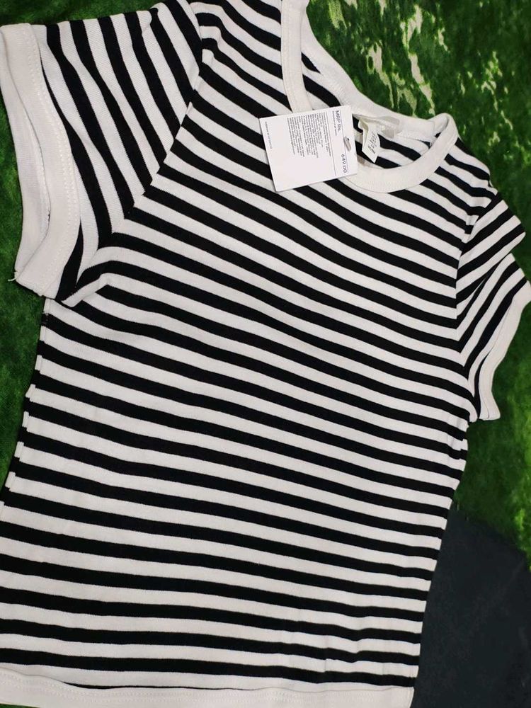 Striped Tee - New with Tags