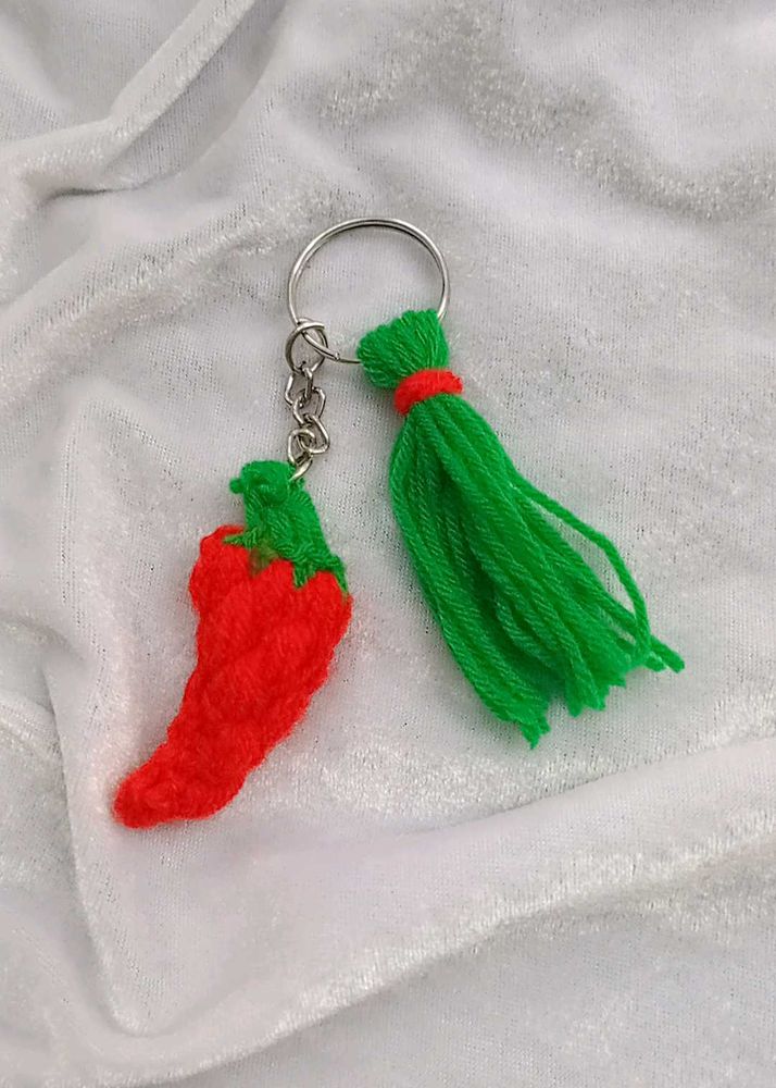 Chili Pepper Keychain