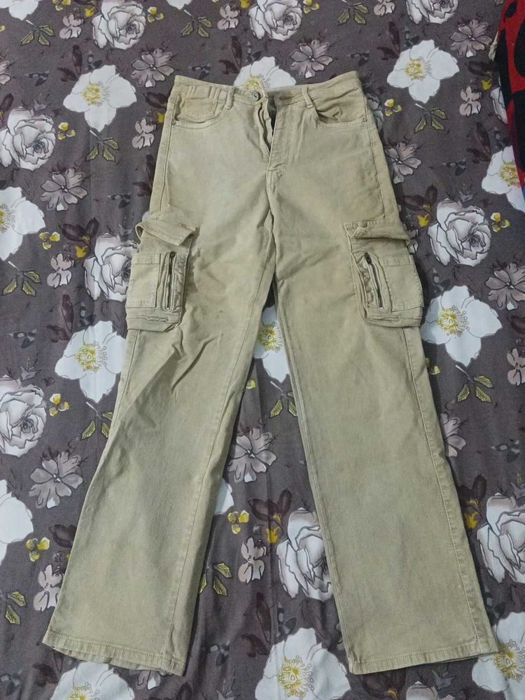 Khaki Cargo Pants