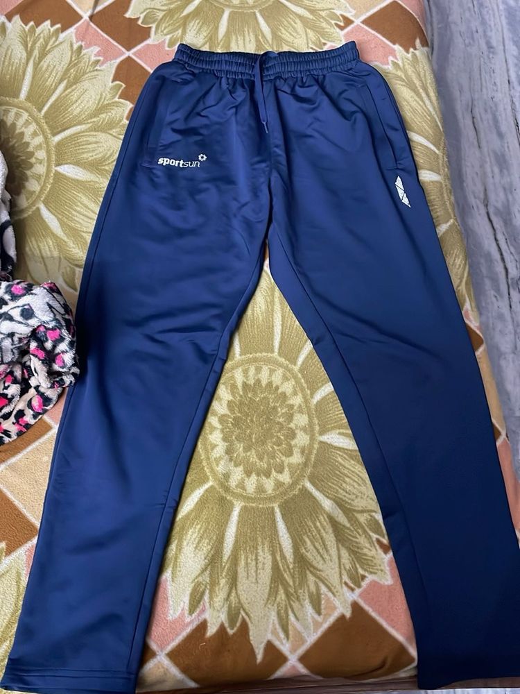 Navy Blue Sportsun Track Pants