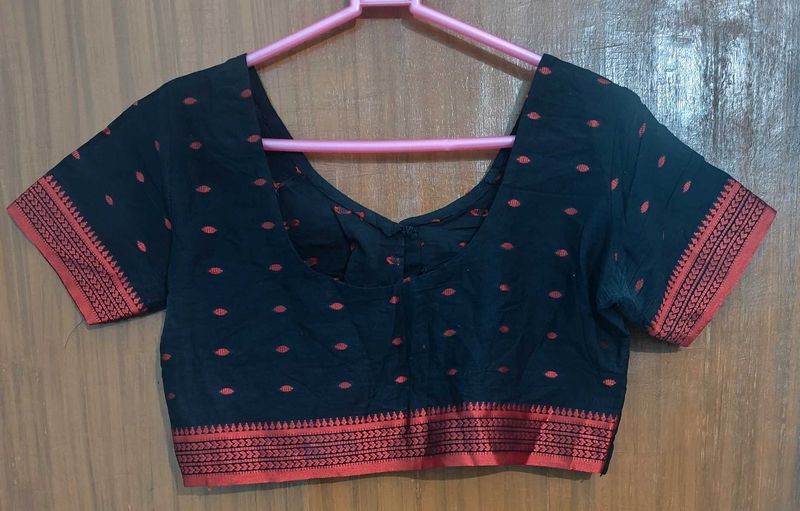 Black-Red Blouse