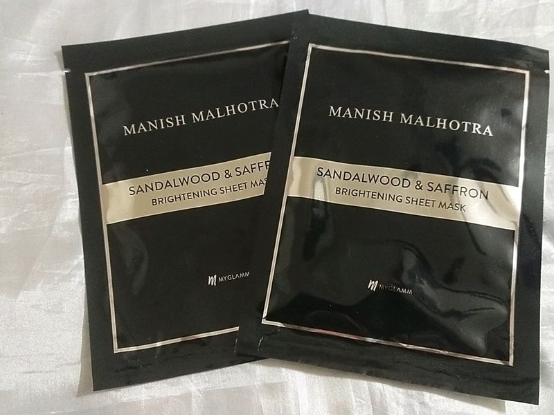 Manisha Malhotra Brightening Sheet Mask Combo