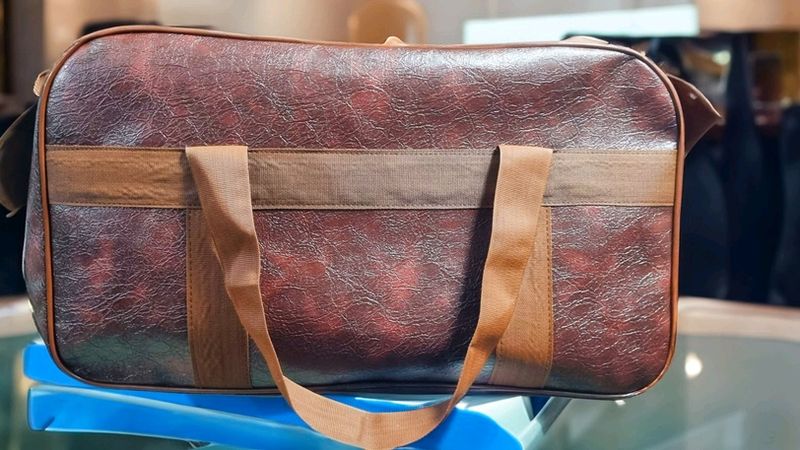 Brand New Leather Hyker Trolley Bag 🚫 No Coin