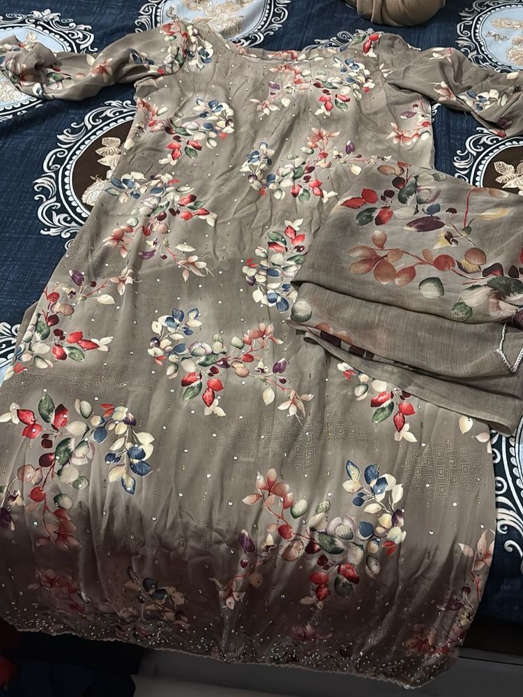 Floral Kurta Set