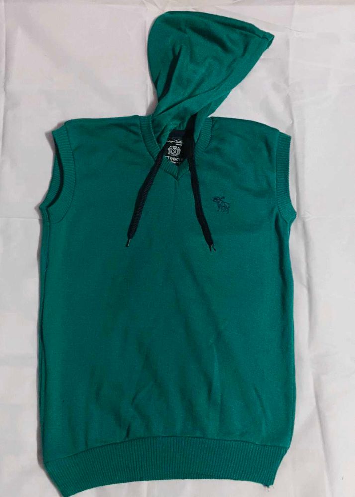 Mens Half Sleev Sweater For Mild Winter
