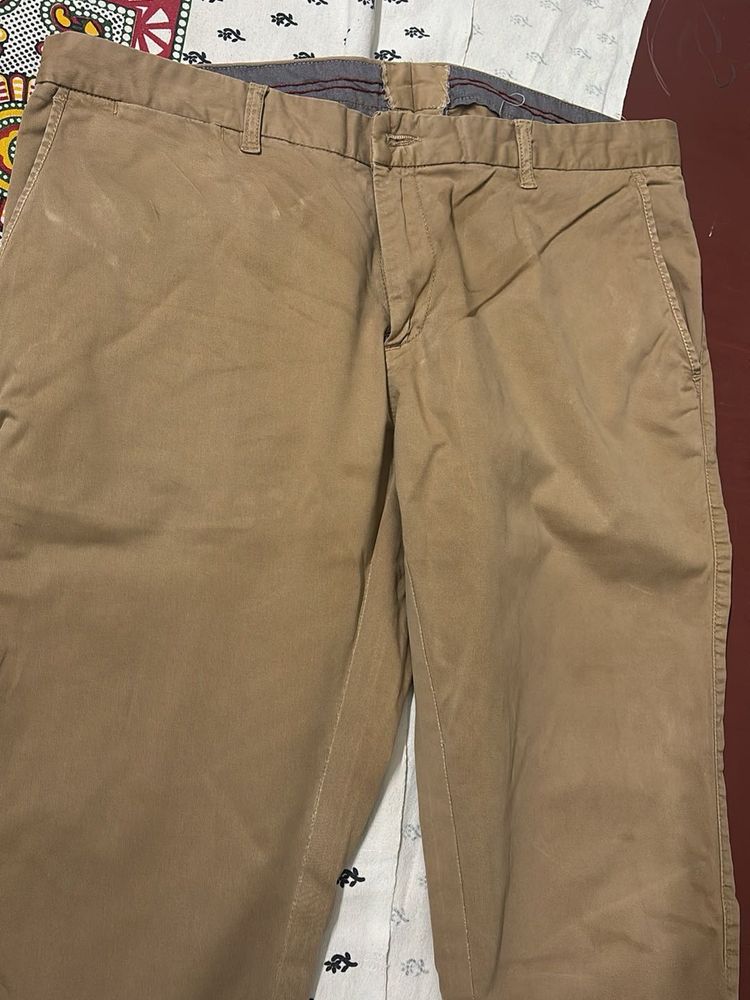 Khaki Casual Pants
