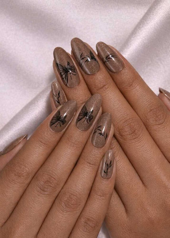 Butterfly Nail Art Stick Ons(Reusable)