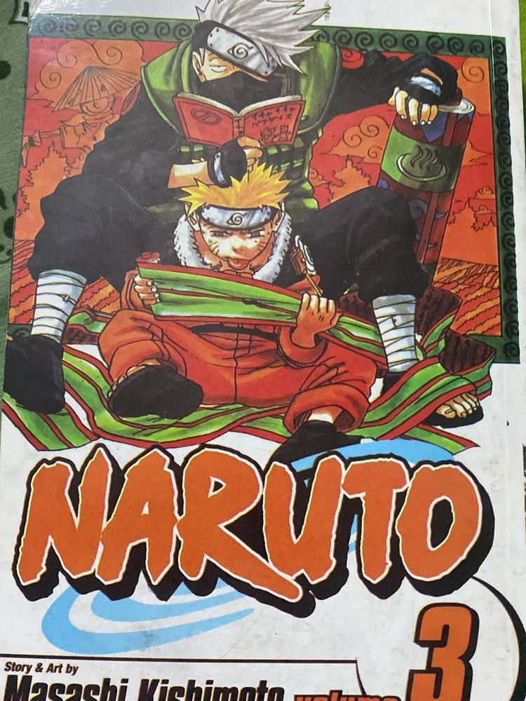 Naruto Volume 3 Manga