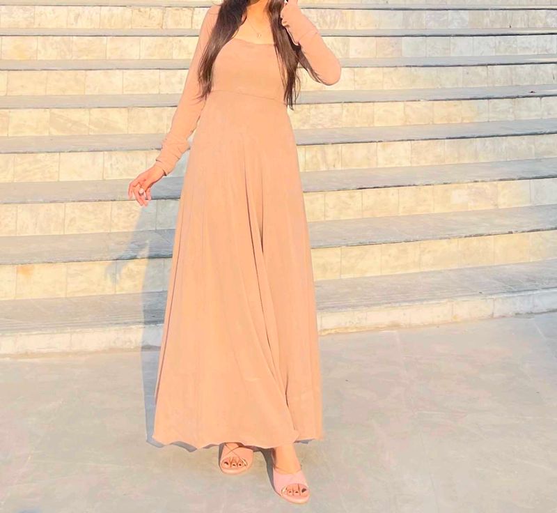Backless Anarkali