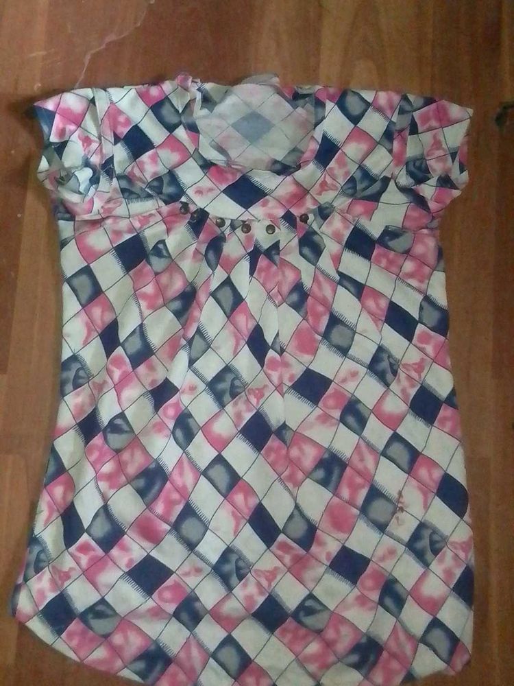 Multi Coloured Top For Woman Under 15