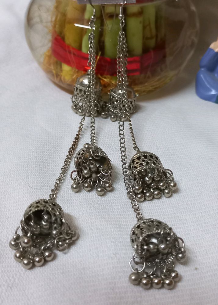 Oxidised Earrings
