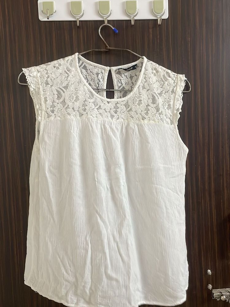 White Lace Top