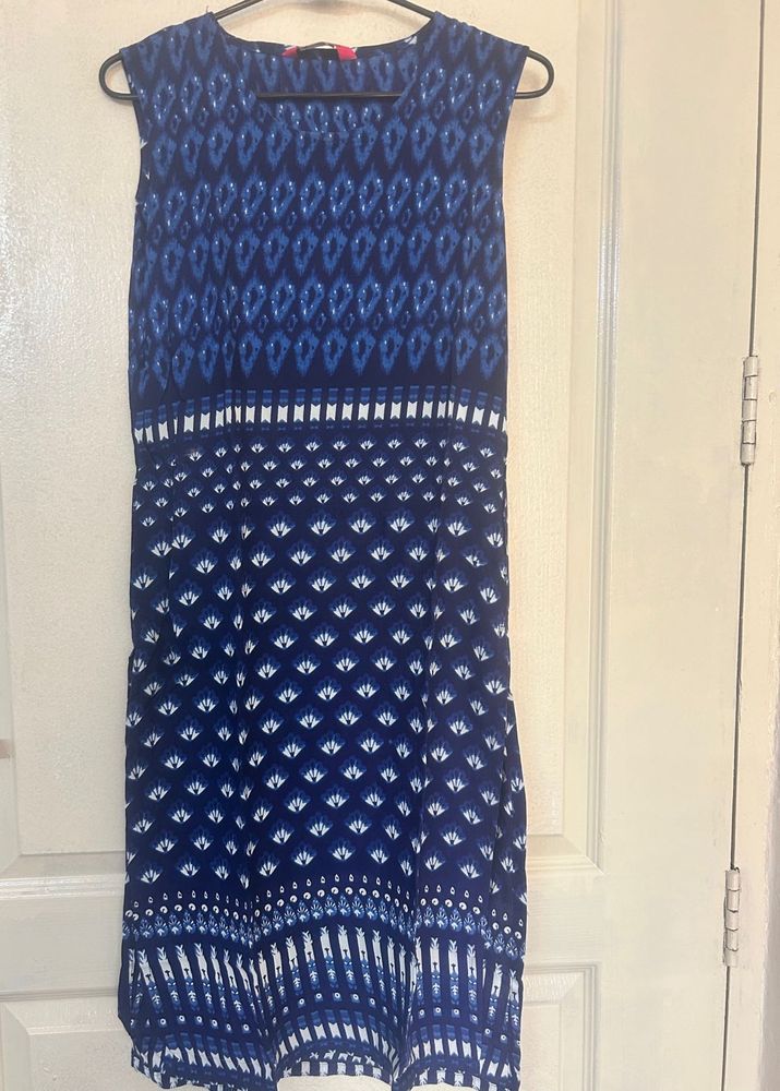 Blue Printed Kurti