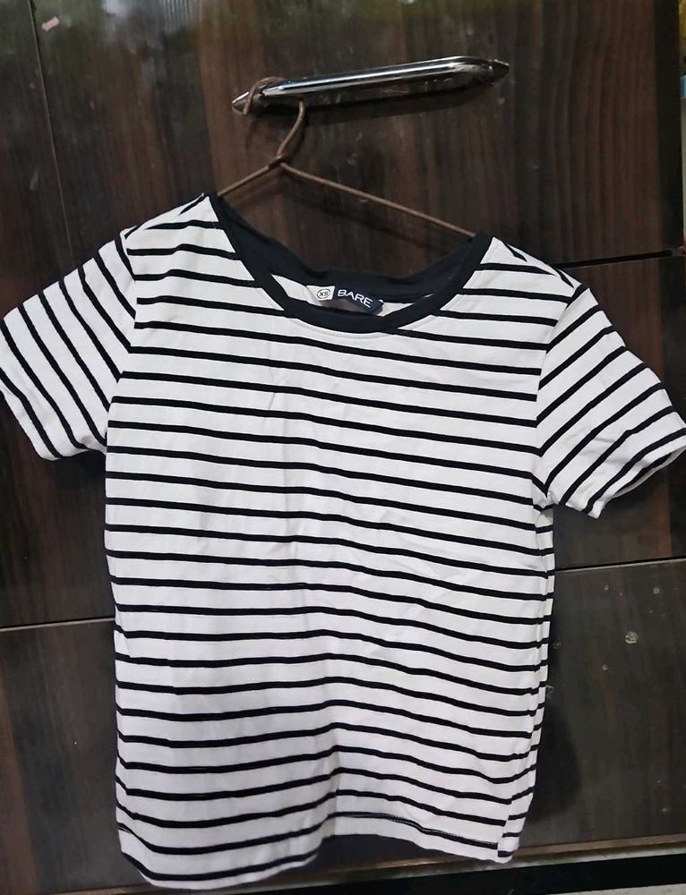 Striped Short Sleeve Tee