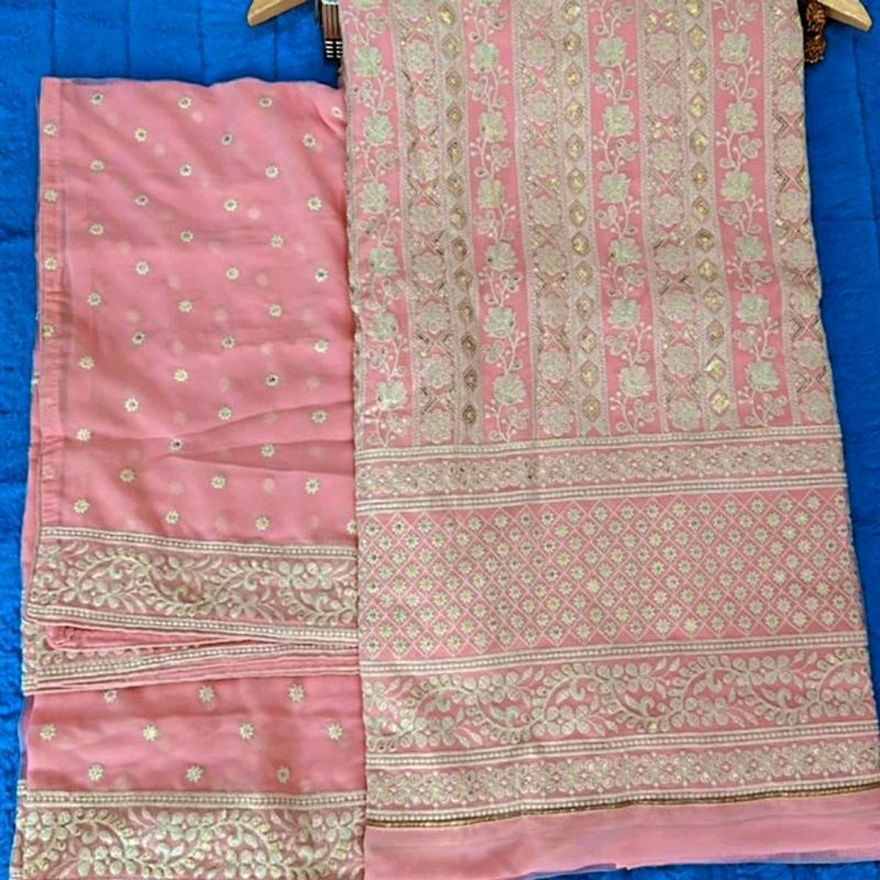 Elegant Pink Embroidered Salwar Kameez