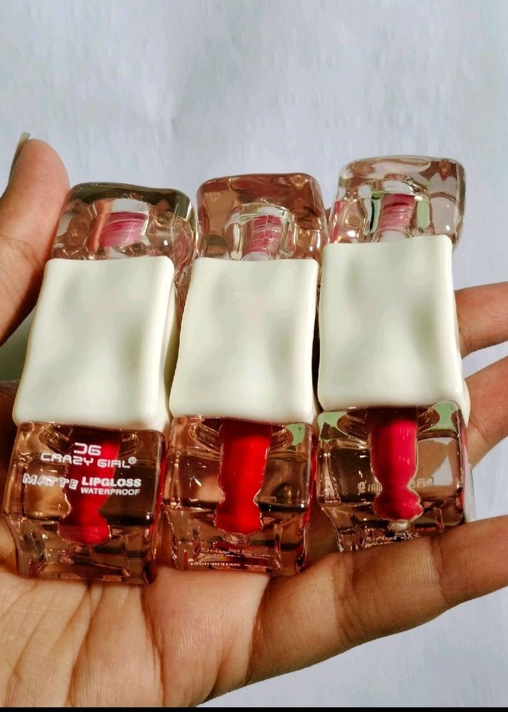 Crazy Girl Marble Mirror Lip Glaze