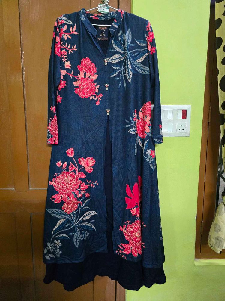 Floral Print Kurta