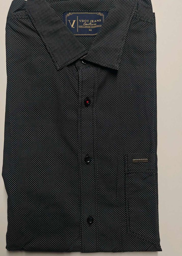 V Dot Jeans Shirt