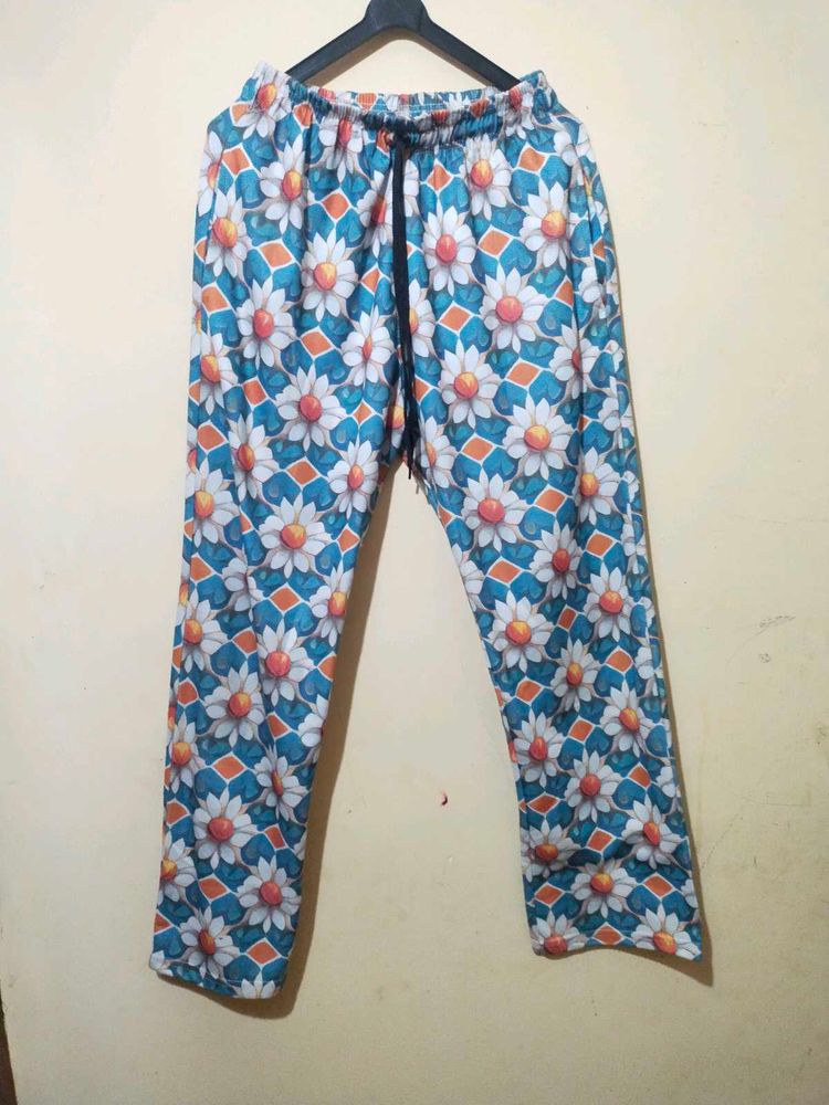 Floral Print Pants 2XL size