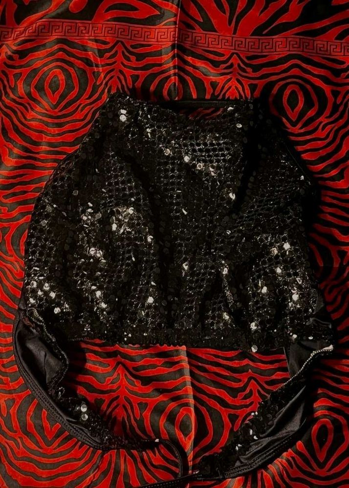 sequin party top