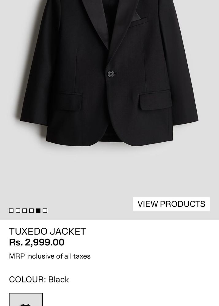 H&amp;M Black Blazer