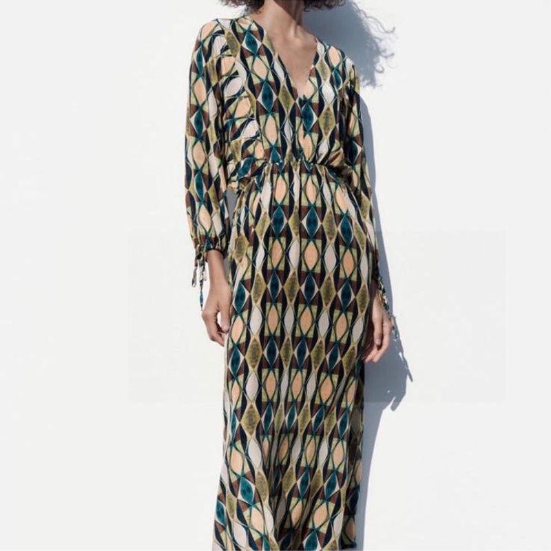 Zara Limited Edition Floral Dress From New York