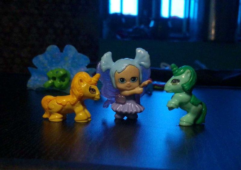 Set Of 3- Kinder Joy Fairyland toys