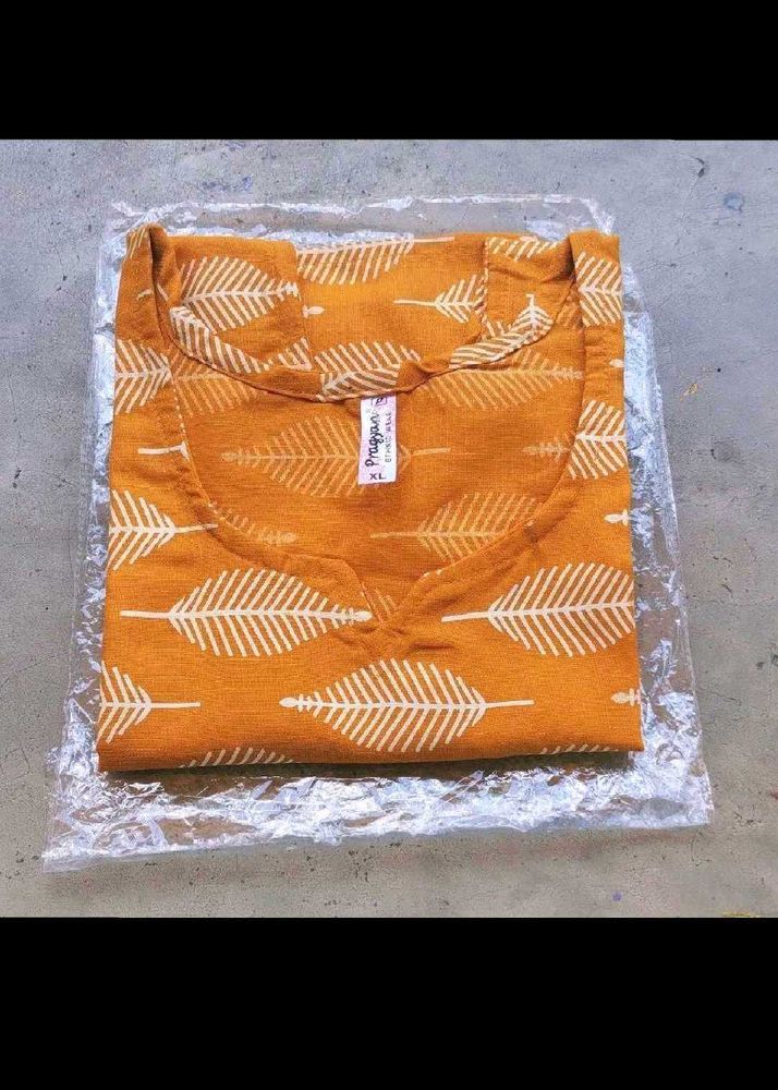 New Yellow Kurta