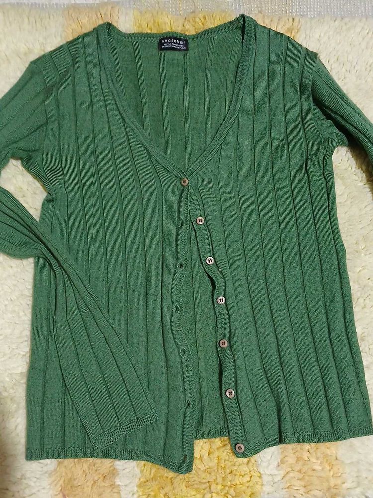 Beautiful Green Summer Sweater