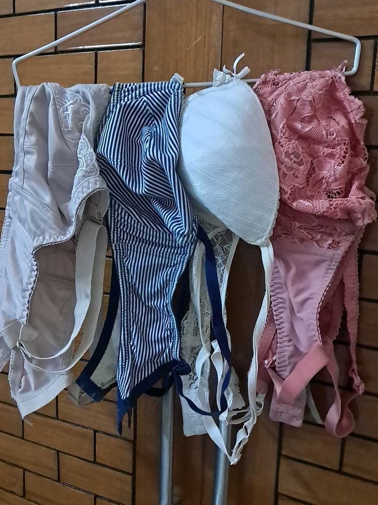 Combo Of Four Imported Fabric Bra