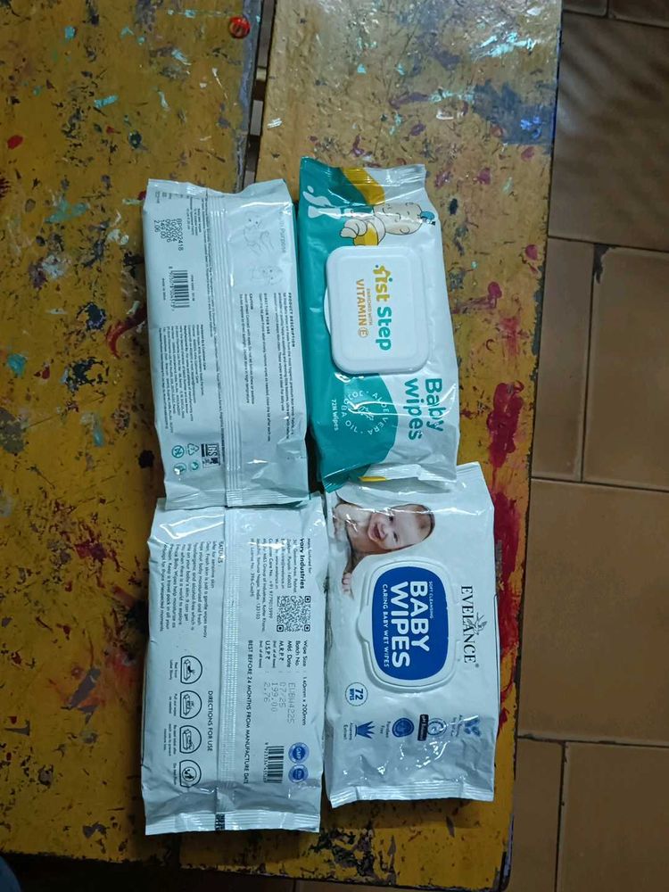 Baby Wipes Combo Pack (4 Packs)