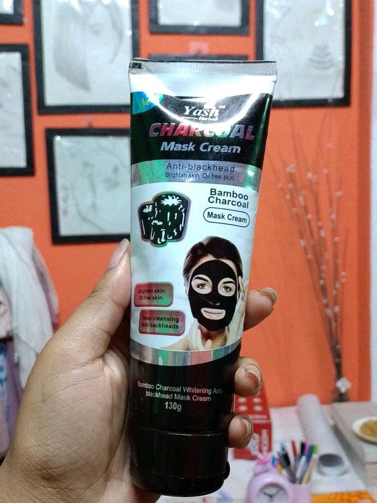Yash Charcoal Mask Cream