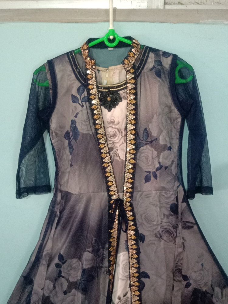 Frock With Shrug😍