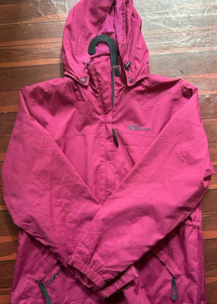 Magenta Windbreaker Jacket