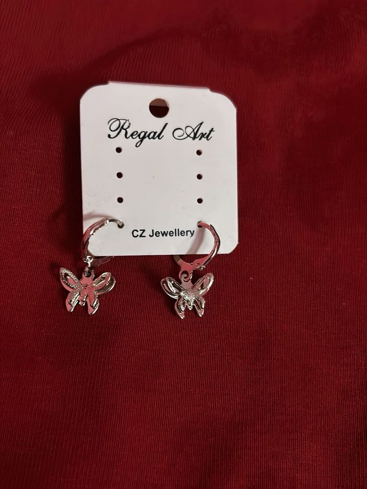 Butterfly Drop Earrings