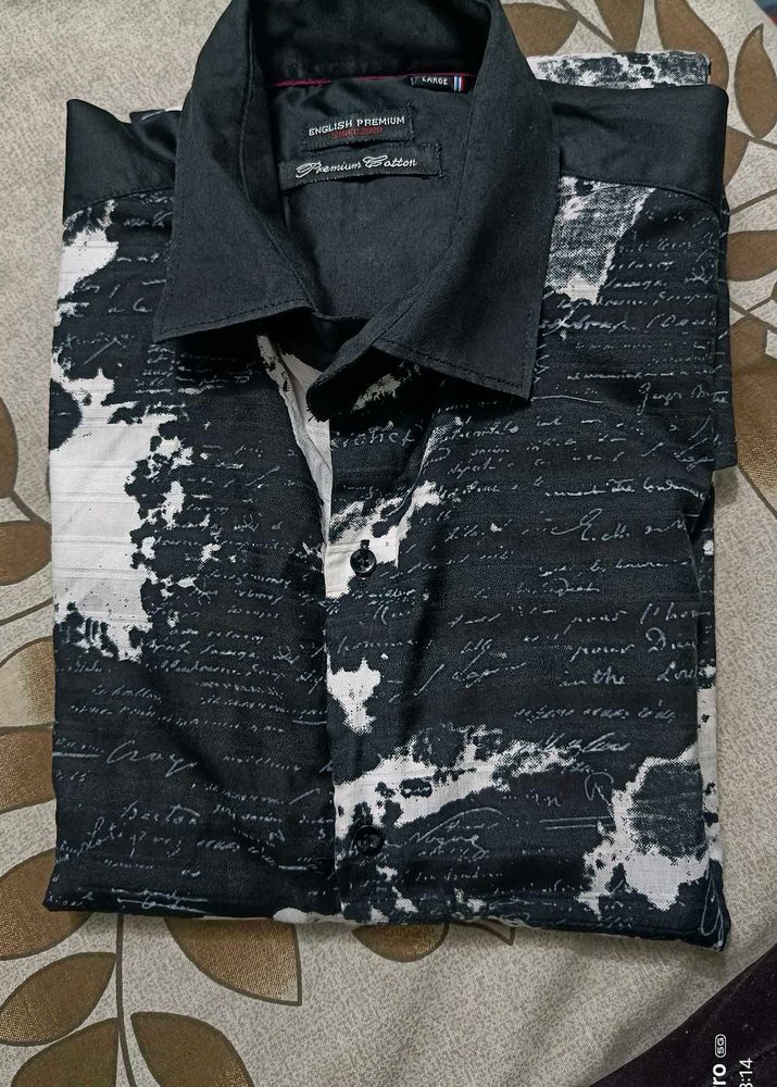Black Nd White Shirt