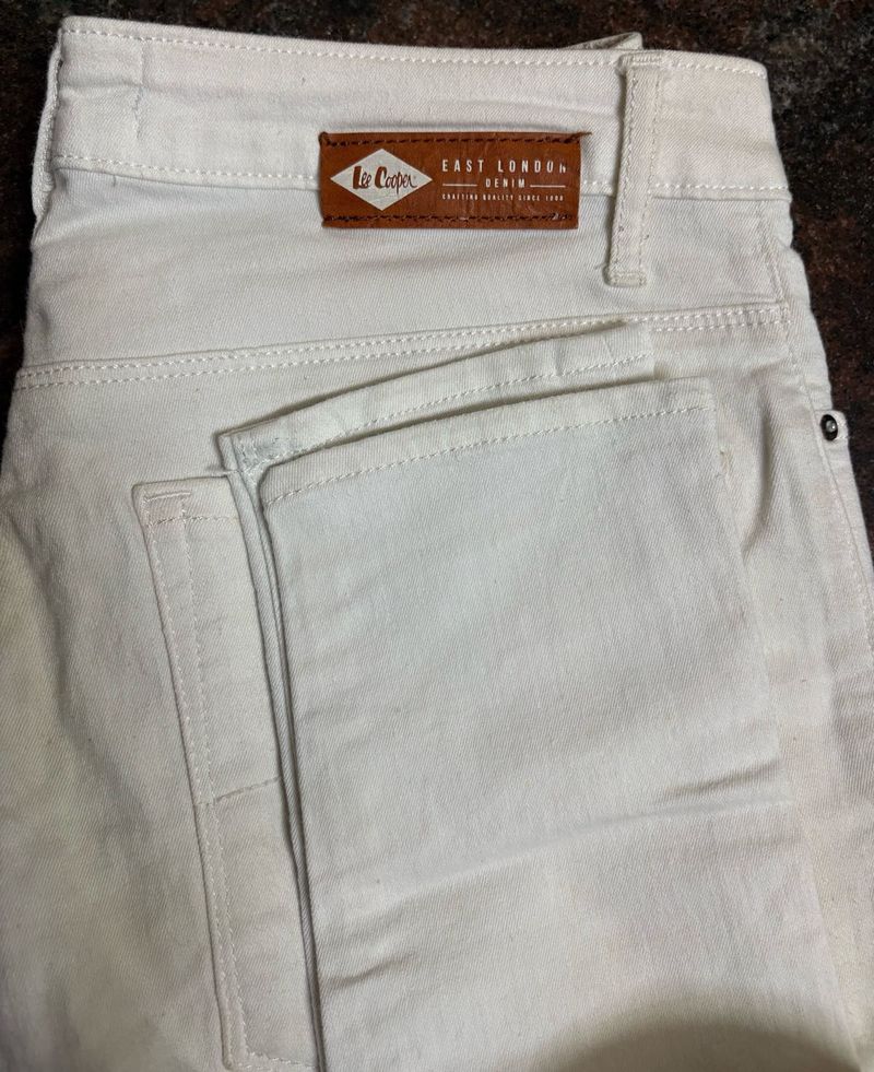 Lee Cooper White Jeans