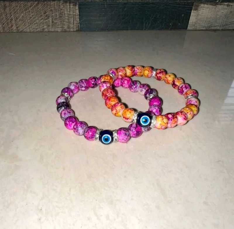 Evil Eye Bracelet Set