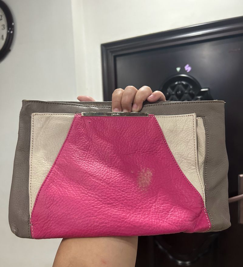 DKNY Leather Clutch