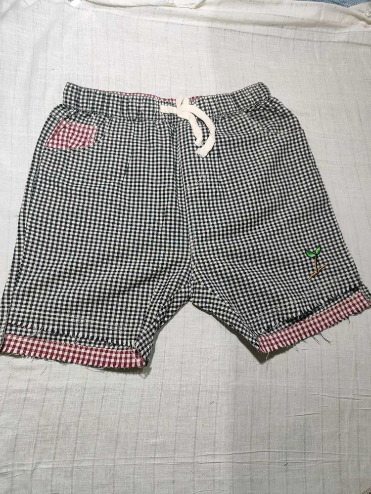 Gingham Shorts