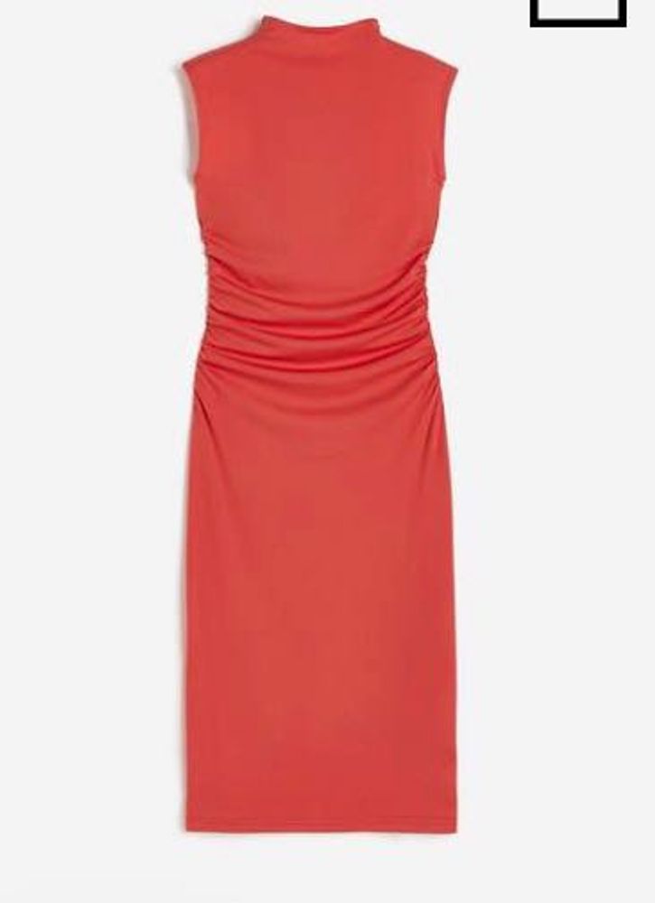 H&amp;M Gathered Bodycon Dress