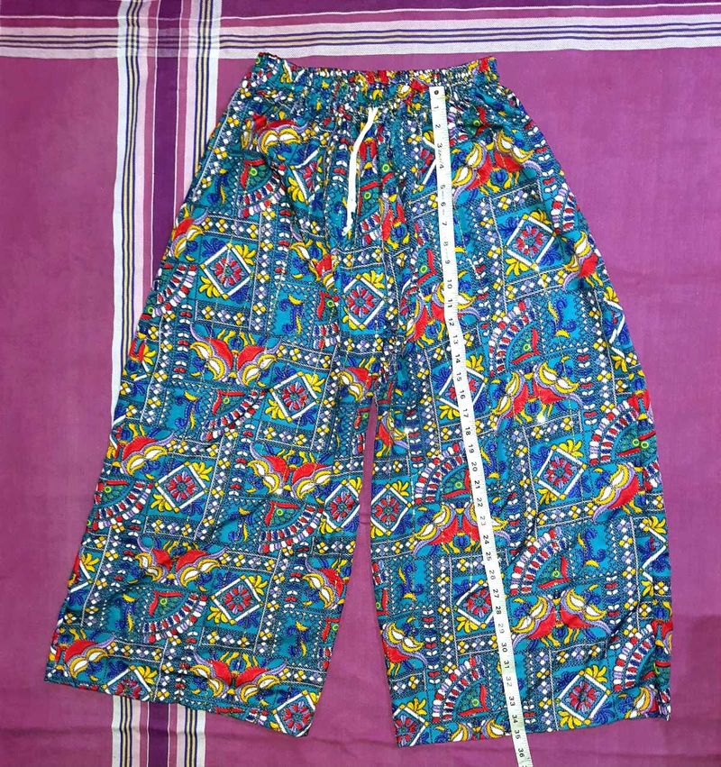 Palazzo Pants With Sequence &amp; Zari Work