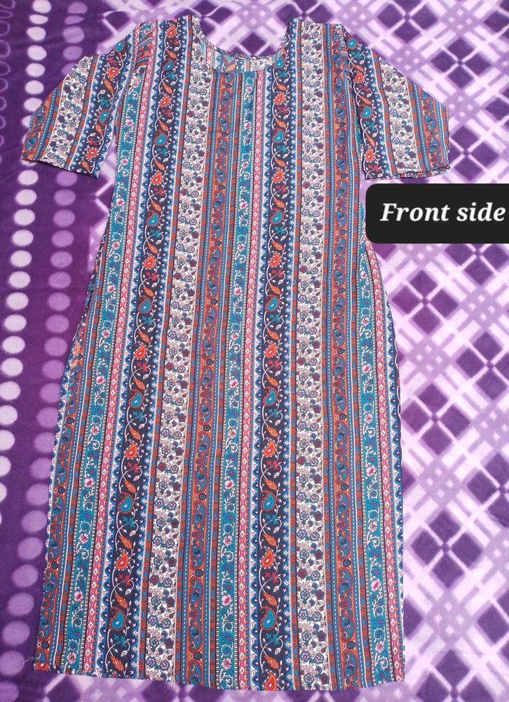 Reshmeen multiple colours kurti