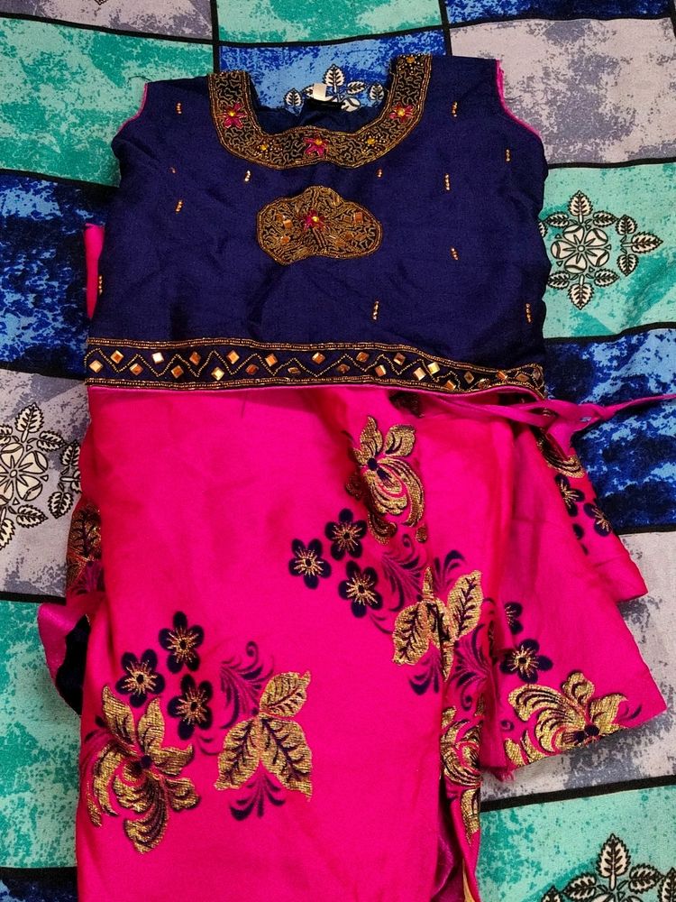 Flash Sale Lehenga Pink..Oneday Offer