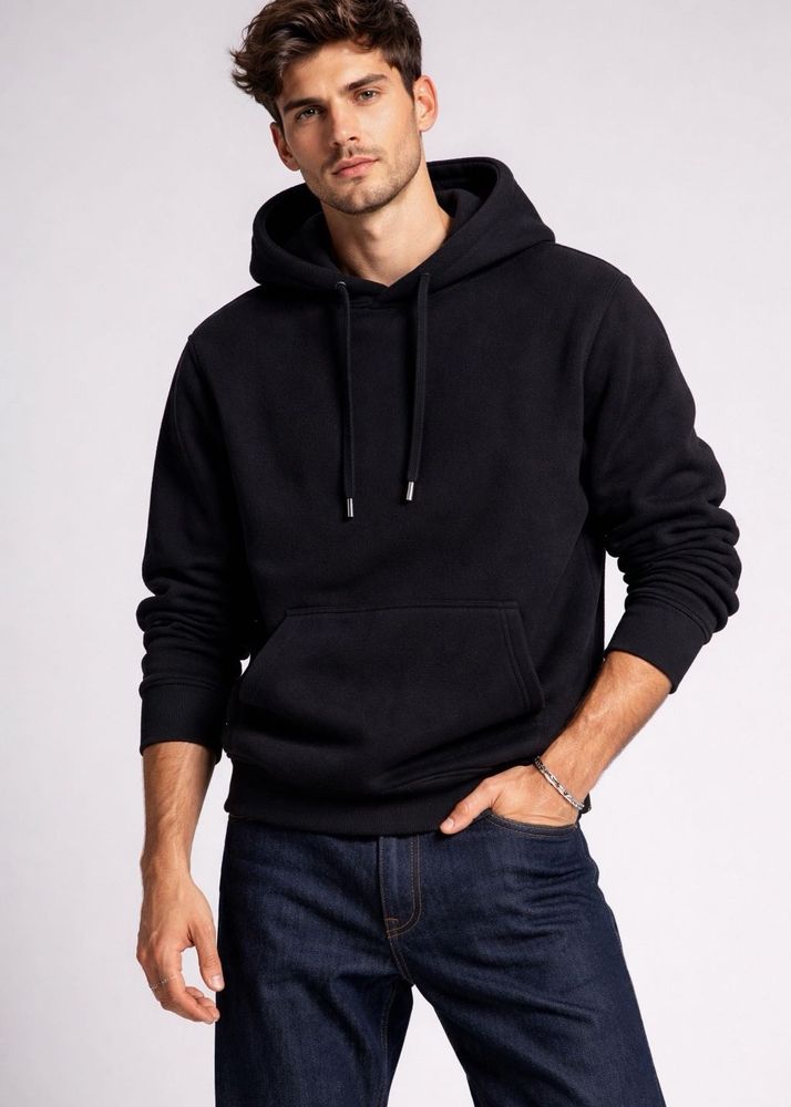 Recycled Cotton fleece hoodie