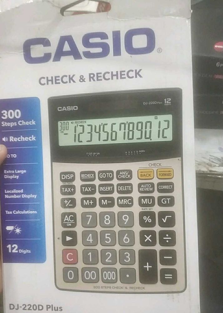 Casio DJ-220D Plus Calculator
