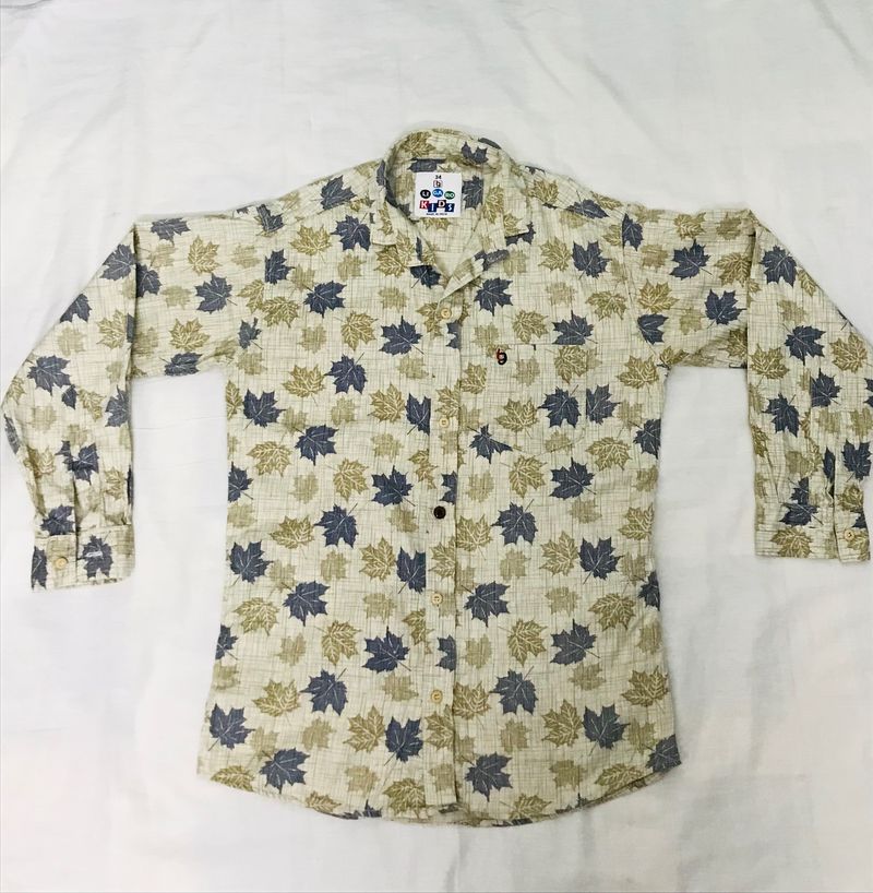 Printed Shirt For Boys - Chest 34in