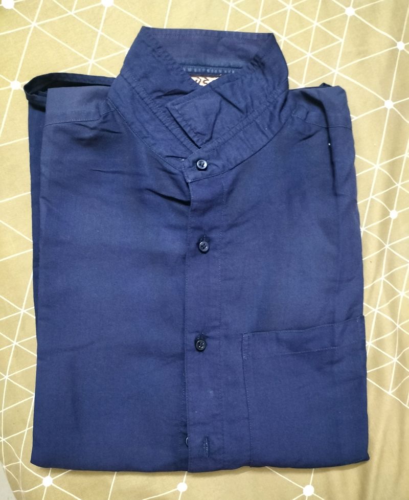 Navy Blue Shirt