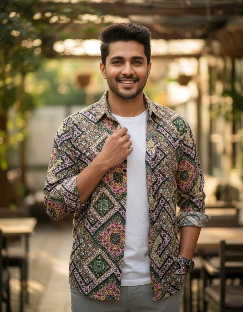 Stylish Patterned Shirt