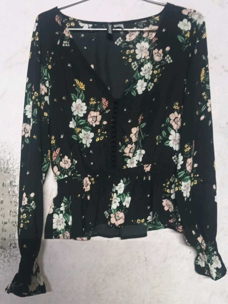 Floral Print Top